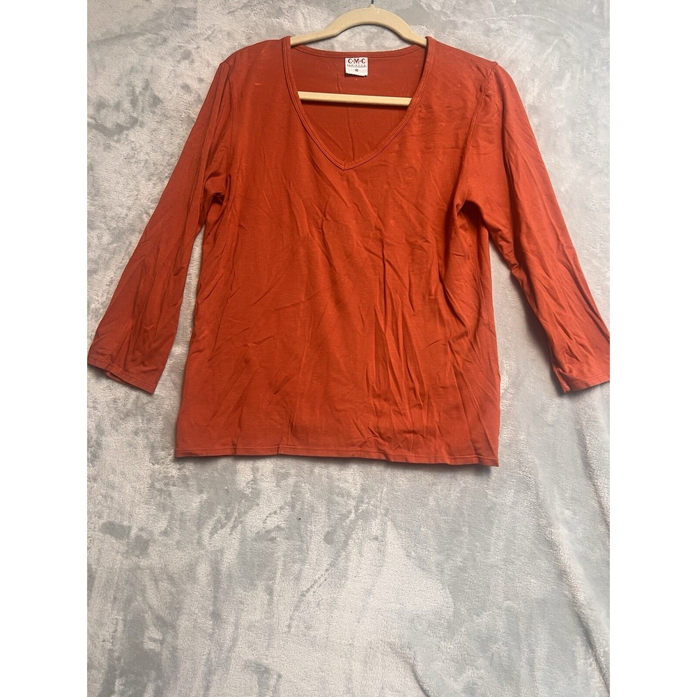 CMC Orange Women's Top Size M